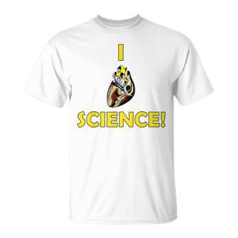 I Heart Science Love Teacher Nerd Meme Human T-Shirt - Monsterry UK