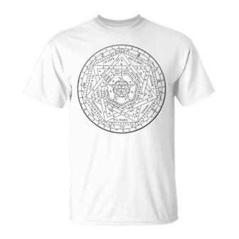 Hermeticism Occult Magic Magick Seal John Dee T-Shirt - Monsterry UK