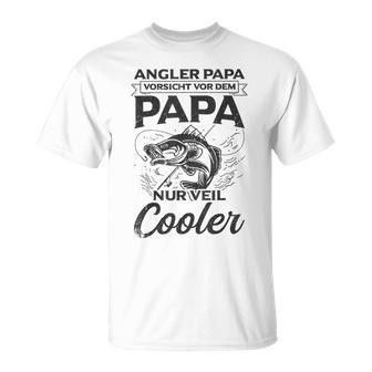 Herren Angler Fischer Cooler Papaater Forelle Hecht Sportangler T-Shirt - Geschenkecke