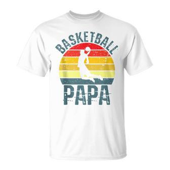 Herren Basketball Papa Basketballspieler Dadatertag T-Shirt - Geschenkecke