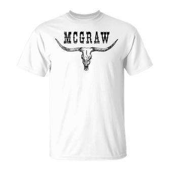 Howdy Mcgraw Western Mcgraw Cowboy Cowgirl Style T-Shirt - Monsterry CA