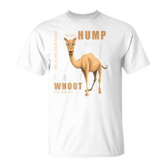 Hump Day Guess What Day It Is Camel Purple T-Shirt - Monsterry UK
