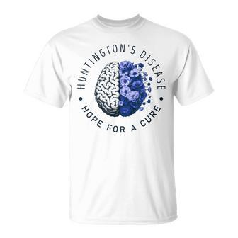 Huntington's Disease Awareness Hope For A Cure T-Shirt - Monsterry AU
