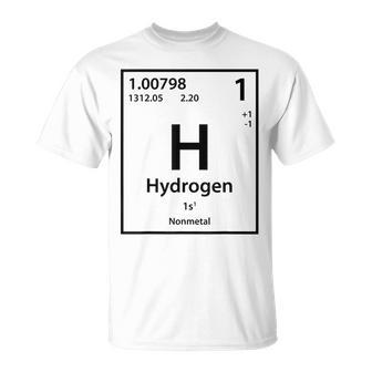 Hydrogen Element Blue T-Shirt - Seseable