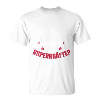 Ich Bin Papa Und Bonus Papa Was Sind Deine Superkräfte T-Shirt - Geschenkecke