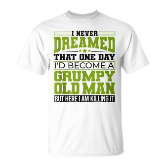 I'd Become A Grumpy Old Motor Guys Rule T-Shirt - Monsterry UK