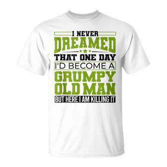 I'd Become A Grumpy Old Motor Guys Rule T-Shirt - Monsterry DE