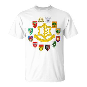Idf Israel Defence Forces Israeli Army Israel Military Units T-Shirt - Monsterry DE