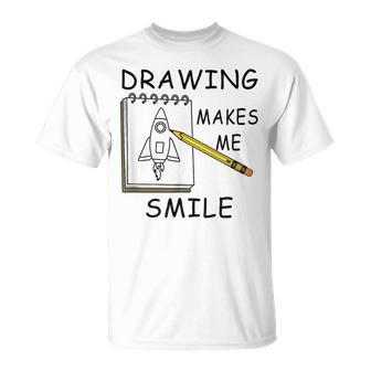 Illustrator Drawing Sketching er T-Shirt - Monsterry CA