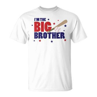 I'm The Big Brother Baseball T-Shirt - Monsterry DE