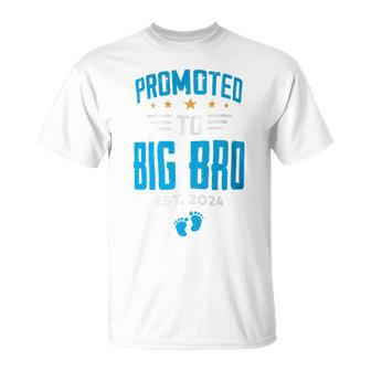 I'm Going To Be A Big Brother 2024 Promoted To Big Bro 2024 T-Shirt - Monsterry