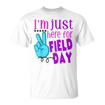 I'm Just Here For Field Day End Of Year Last Day Of School T-Shirt - Monsterry CA