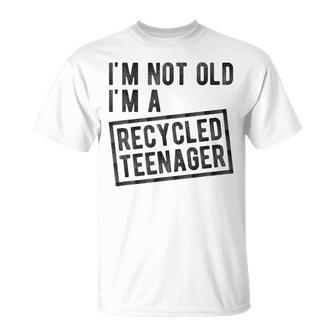 I'm Not Old I'm A Recycled Nager I Am A Classic Vintage T-Shirt - Monsterry