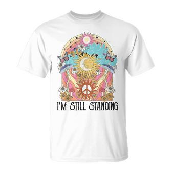 I'm Still Standing Quotes Music Peace Love Forevers T-Shirt - Thegiftio UK