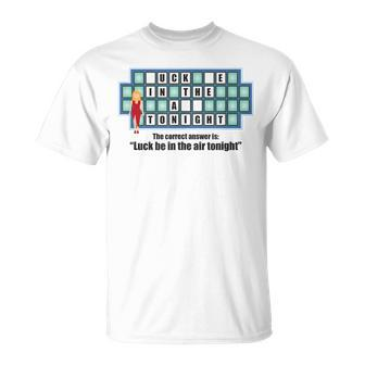 Inappropriate Adult Humor Quiz Puzzle Game Show Meme T-Shirt - Monsterry DE