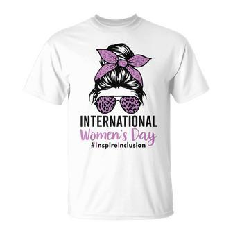 International Women's Day 2024 8 March Iwd Inspire Inclusion T-Shirt | Mazezy