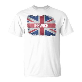 Ipswich United Kingdom British Flag Vintage Uk Souvenir T-Shirt - Monsterry DE