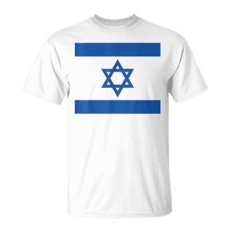 Israeli Flag Jewish Star Of David Stand With Israel T-Shirt - Monsterry UK