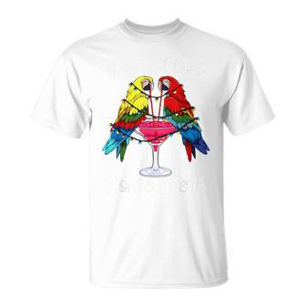 It's 5 O'clock Somewhere Parrots Summer Vacation Lover T-Shirt - Monsterry DE