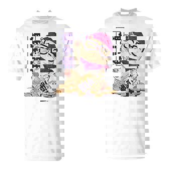 Japanese Neko Cat As Cartoon Hipster L Anime Graphic T-Shirt - Thegiftio