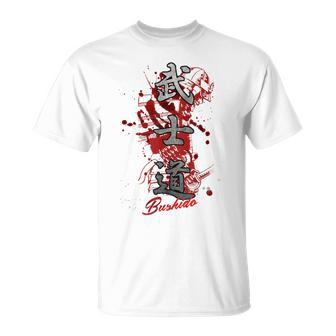Japonesa Kanji Bushido Camiseta unisex - Regaloses