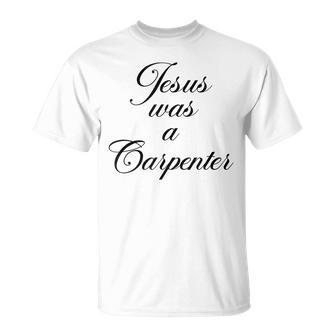 Jesus Was A Carpenter In Music Festival T-Shirt - Seseable