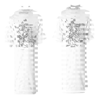 Jugador De Hockey Sobre Hielo Camiseta unisex - Regaloses