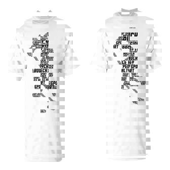 Jugador De Hockey Sobre Hielo Juvenil Niños Hombres Camiseta unisex - Regaloses