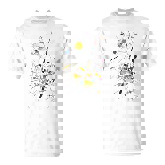 Kandinsky Delicada Tensión 1923 Camiseta unisex - Regaloses