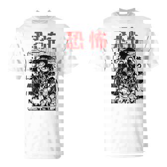 Kawaii Anime Monster Diseño De Anime Y Manga Espeluznante Sin Mangas Camiseta unisex - Regaloses