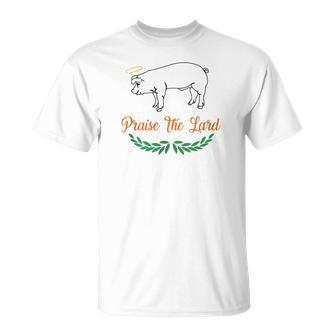 Keto Praise The Lard Pig T-Shirt - Monsterry UK