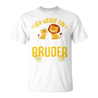 Kinder Ich Werde Ein Große Bruder 2024 Lion Big Brother 2024 T-Shirt - Geschenkecke