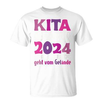 Kinder Kindertagesstätte Abschied Kinder Kita Abgänger 2024 T-Shirt - Seseable