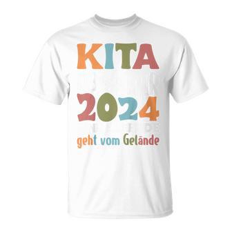 Kinder Kindertagesstätte Abschied Kinder Kita Abgänger 2024 T-Shirt - Geschenkecke