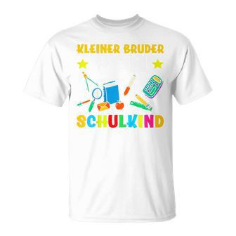 Kinder Kleiner Bruder Vom Schulkind 1St Class 80 T-Shirt - Seseable