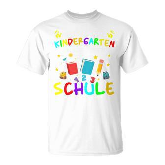 Kinder Mach's Gut Kindergarten Ich Rocke Jetzt Die Schule T-Shirt - Seseable