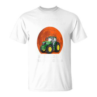 Kinder T-Shirt Entschuldigung für die Verspätung, sah einen Traktor Schwarz, Größe 80 - Seseable