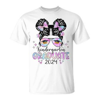 Kindergarten Graduation 2024 Graduate Girls T-Shirt - Seseable