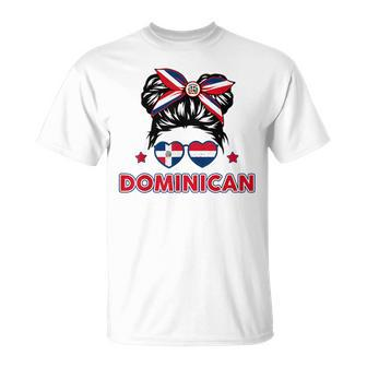 La Dominican Republica Hispanic Heritage Dominicana Kid Girl T-Shirt - Seseable