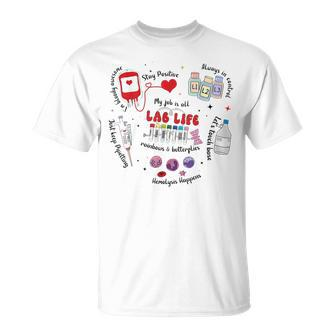 Lab Life Retro Lab Week 2024 T-Shirt - Monsterry