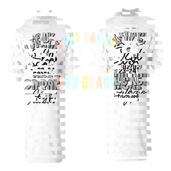 Last Day Of School Autograph 2Nd Grade Graduation Boys Girls T-Shirt | Mazezy