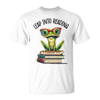 Leap Into Reading T-Shirt - Seseable