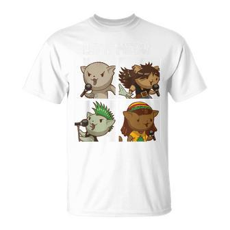 Let It Meow Pun Cat Kittens Singing Cats Lover T-Shirt - Monsterry AU