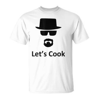 Let's Cook Heisenberg W White T-Shirt - Monsterry CA
