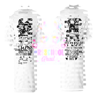 Lil Miss Preschool Grad Graduation Last Day Of Preschool T-Shirt | Mazezy
