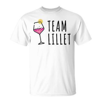 Lillet Team Summer Alcohol Lillet S T-Shirt - Seseable