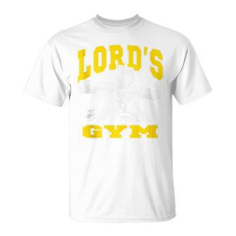 Lords Gym Lord's The Sin Of World Jesus T-Shirt - Monsterry DE