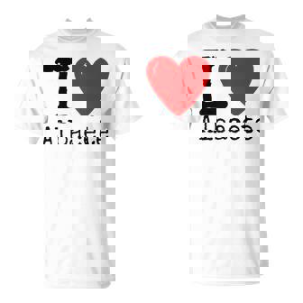 I Love Albacete Yo Amo Albacete Yo Corazón Albacete Camiseta unisex - Regaloses