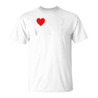 I Love Lax Moms T-Shirt | Mazezy