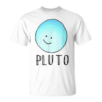 I Love Pluto My Planet T Cute Astronomy T-Shirt - Monsterry